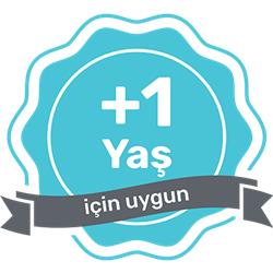 Bilge Toys Banner +1 Yaş İçin Uygun